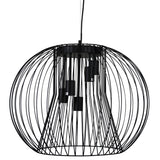 Oriel Lighting Malo.60 5 Light Wire Pendant Black