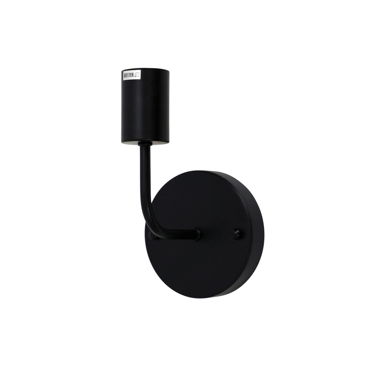 Oriel Lighting PIP Wall Light Black