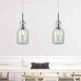 Oriel Lighting HOLBECK.17 Scandi Clear Glass Pendant