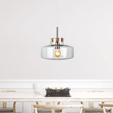 Oriel Lighting HOLBECK.30 Scandi Clear Glass Pendant