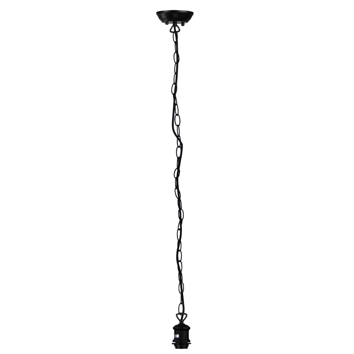 Oriel Lighting Albany Chain Matt Black Suspension