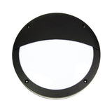 Oriel Lighting TONATO EYELID Black IP54 Outdoor Bulkhead Light