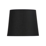 Oriel Lighting 27cm Black Linen Table Lamp Shade