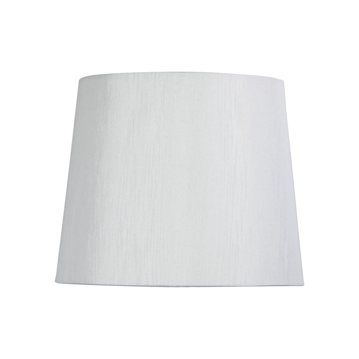 Oriel Lighting 27cm Pearl-White Shantung Shade