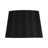 Oriel Lighting 35cm Satin Black Hardback Shade