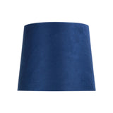 Oriel Lighting 27cm Denim Blue Suede Shade