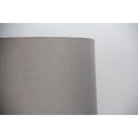 Oriel Lighting 40cm Drum Putty Burlap Shade