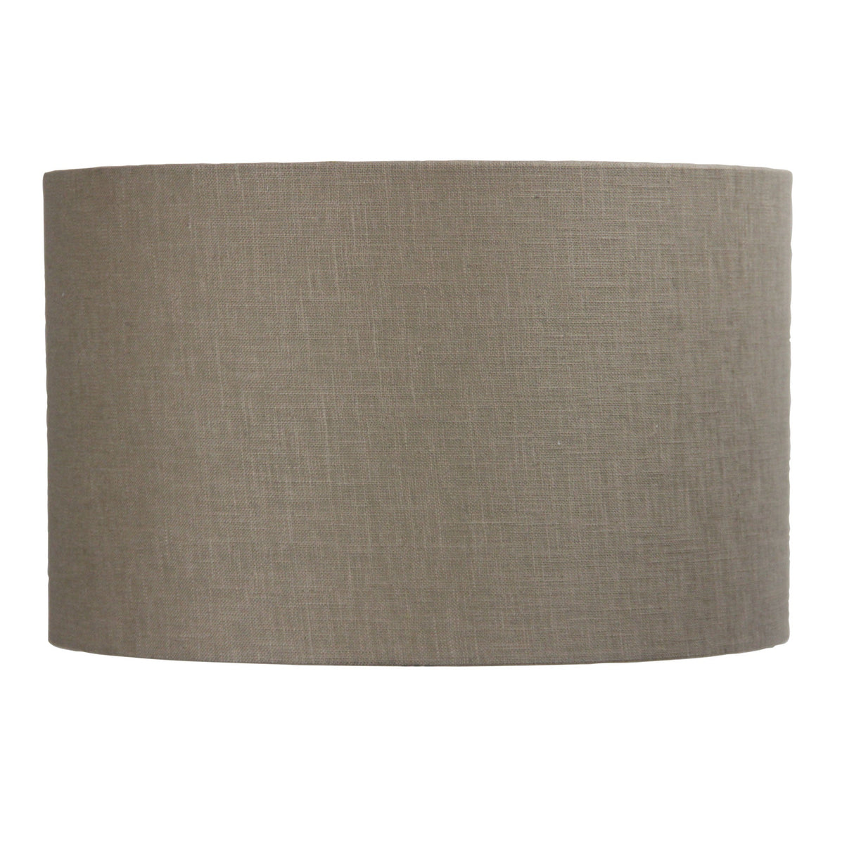 Oriel Lighting 40cm Drum Coffee Burlap Shade