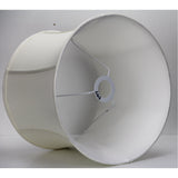 Oriel Lighting 35cm Empire Off-White Shantung Shade