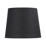 Oriel Lighting 38cm Black Linen Hardback Shade