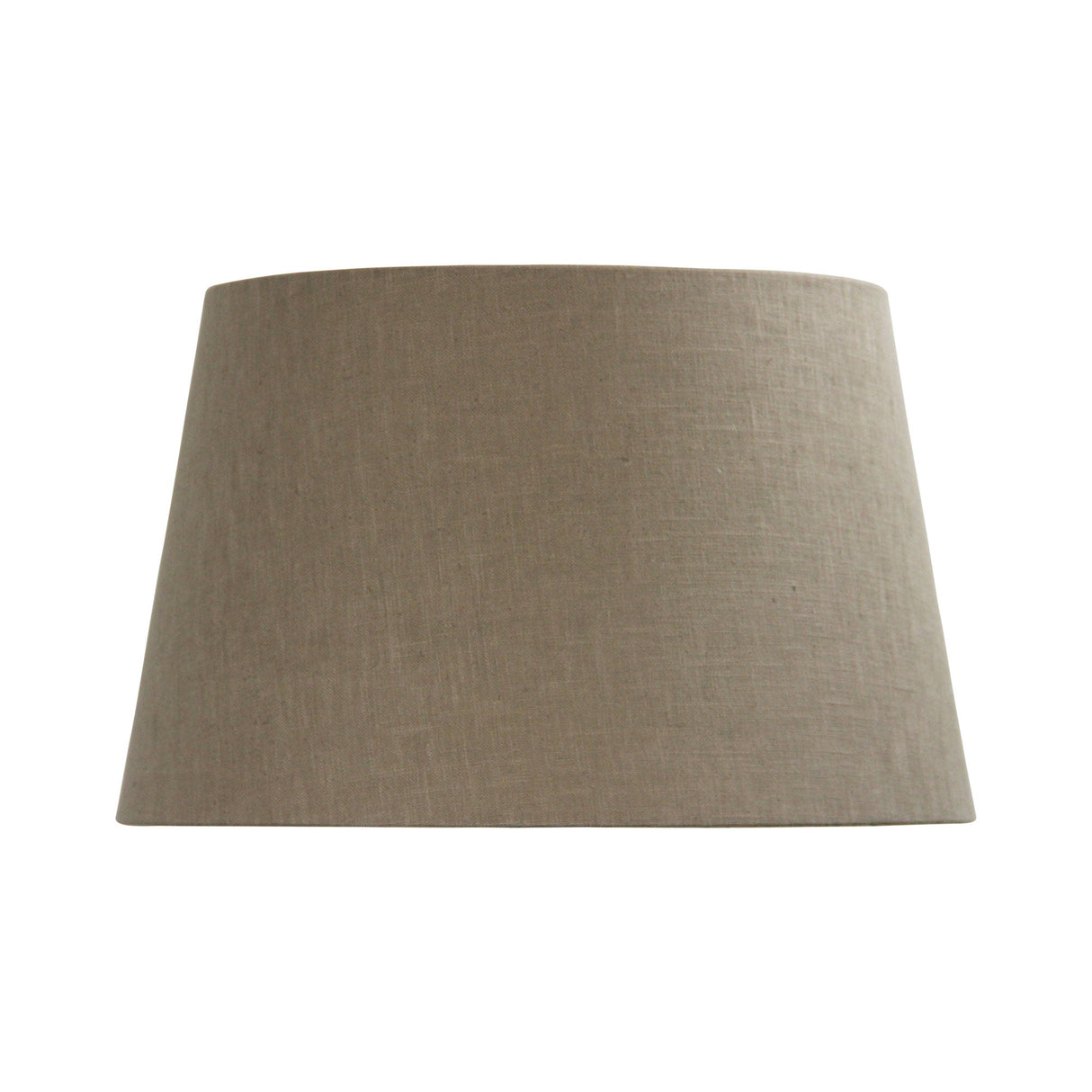 Oriel Lighting 43cm Floor Lamp Shade Coffee Burlap Hardback