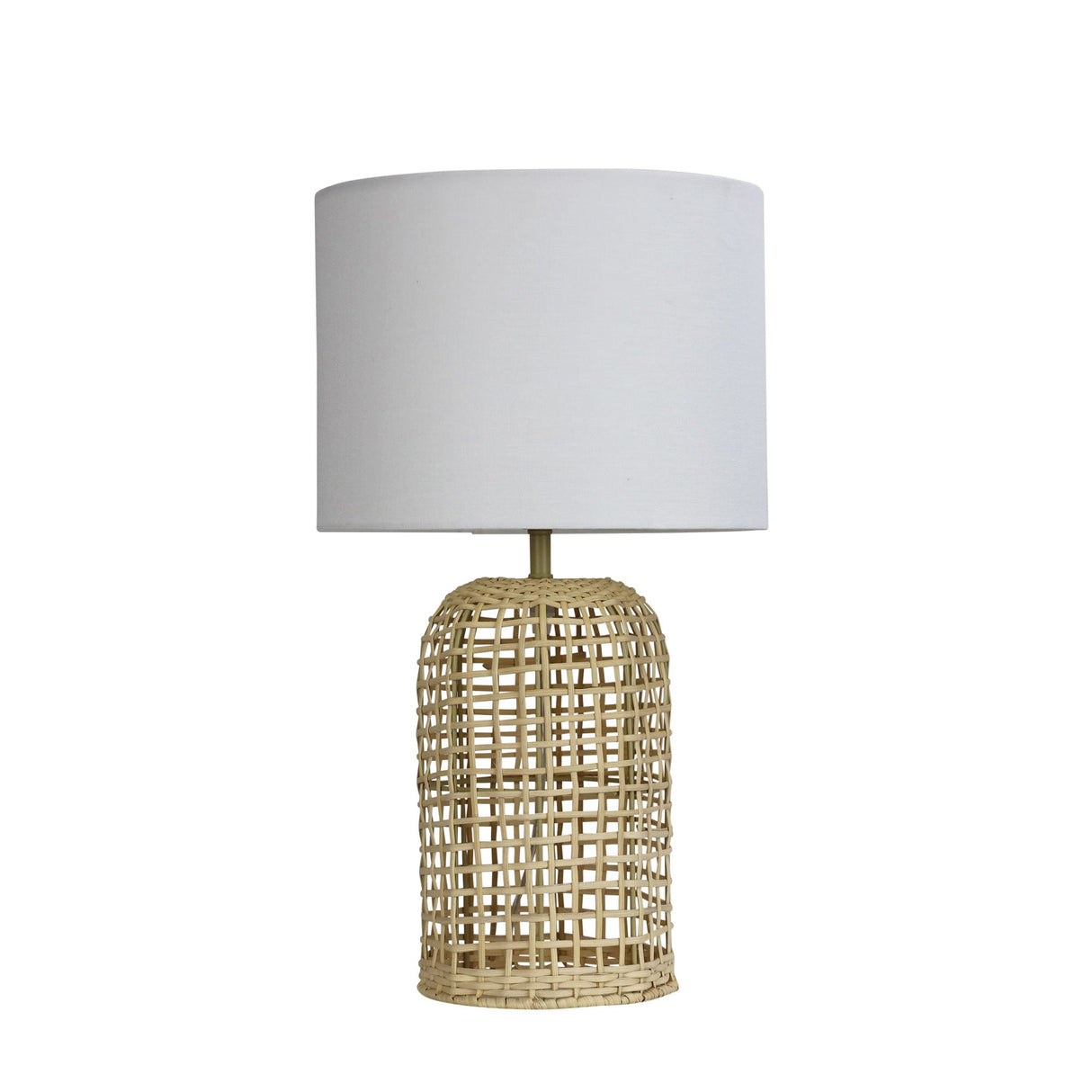 Oriel BRIZO Rattan Lamp Base with Shade