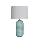 Oriel HURLEY Ceramic Table Lamp with Shade