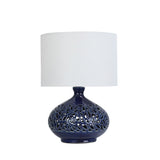 Oriel DOUGLAS Ceramic Table Lamp with Shade