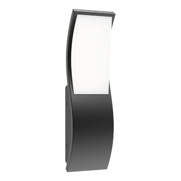 CLA OLA Exterior LED Surface Mounted Wavy Rectangular Wall Lights