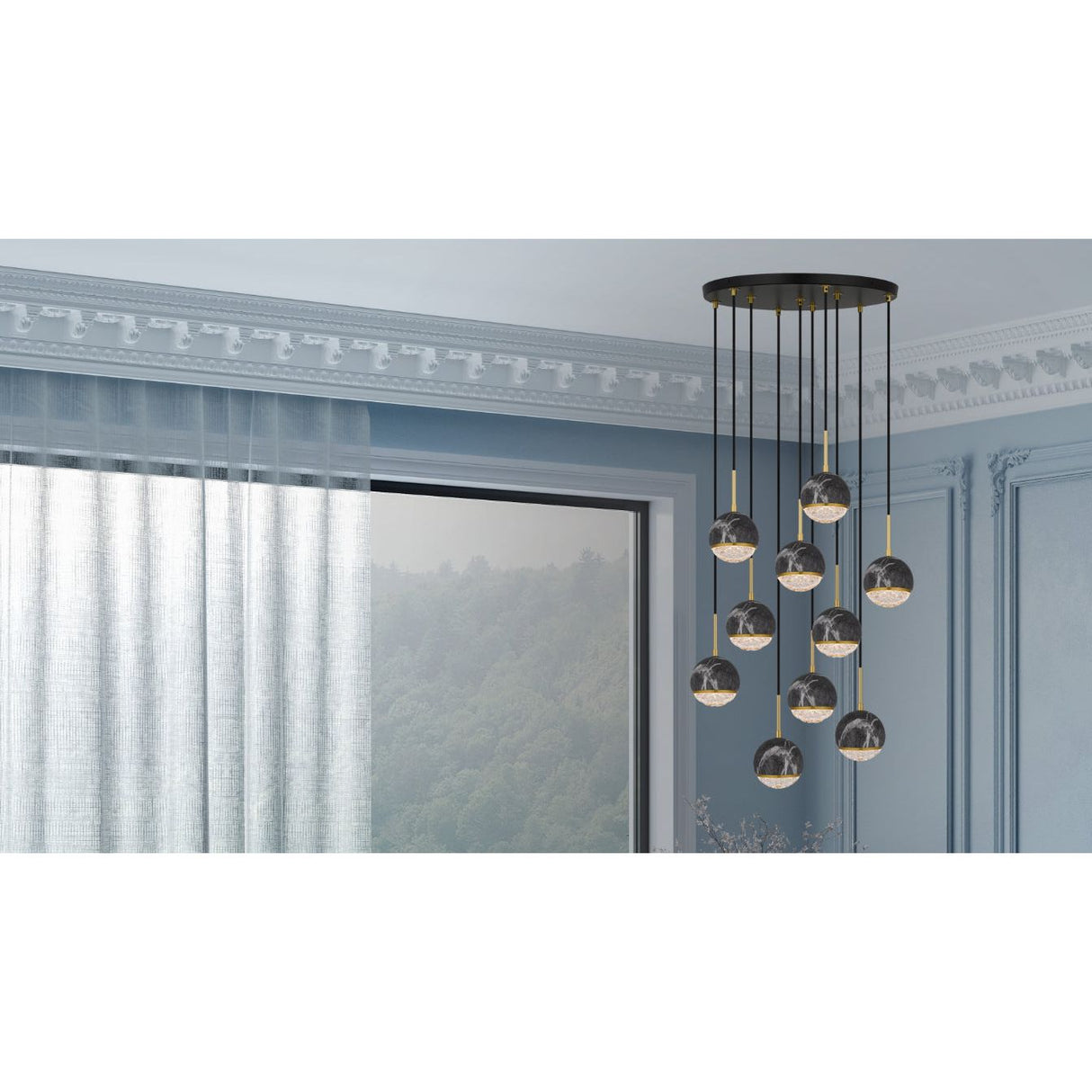 Telbix Oneta 10 Lights Pendant