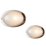 OVALE Stainless Steel Bunker Wall Light by VM Lighting