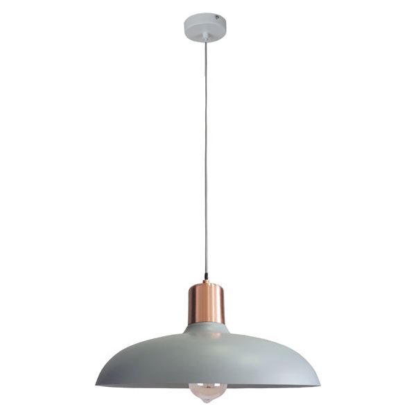 CLA PASTEL Dome Shape with Copper Lampholder Cover Pendant Lights