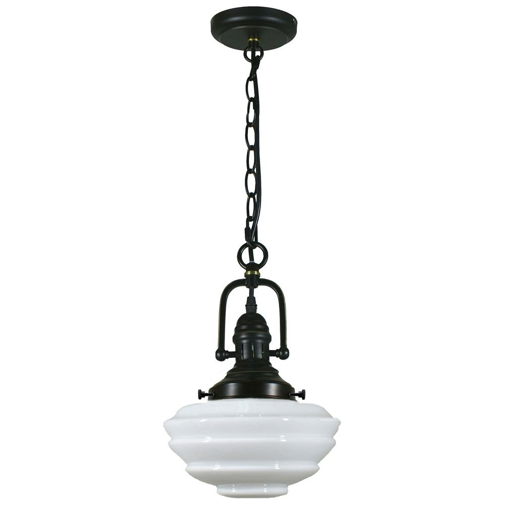 Lighting Inspiration Paramount Cannes 1Lt Pendant Black Flex Patina Black