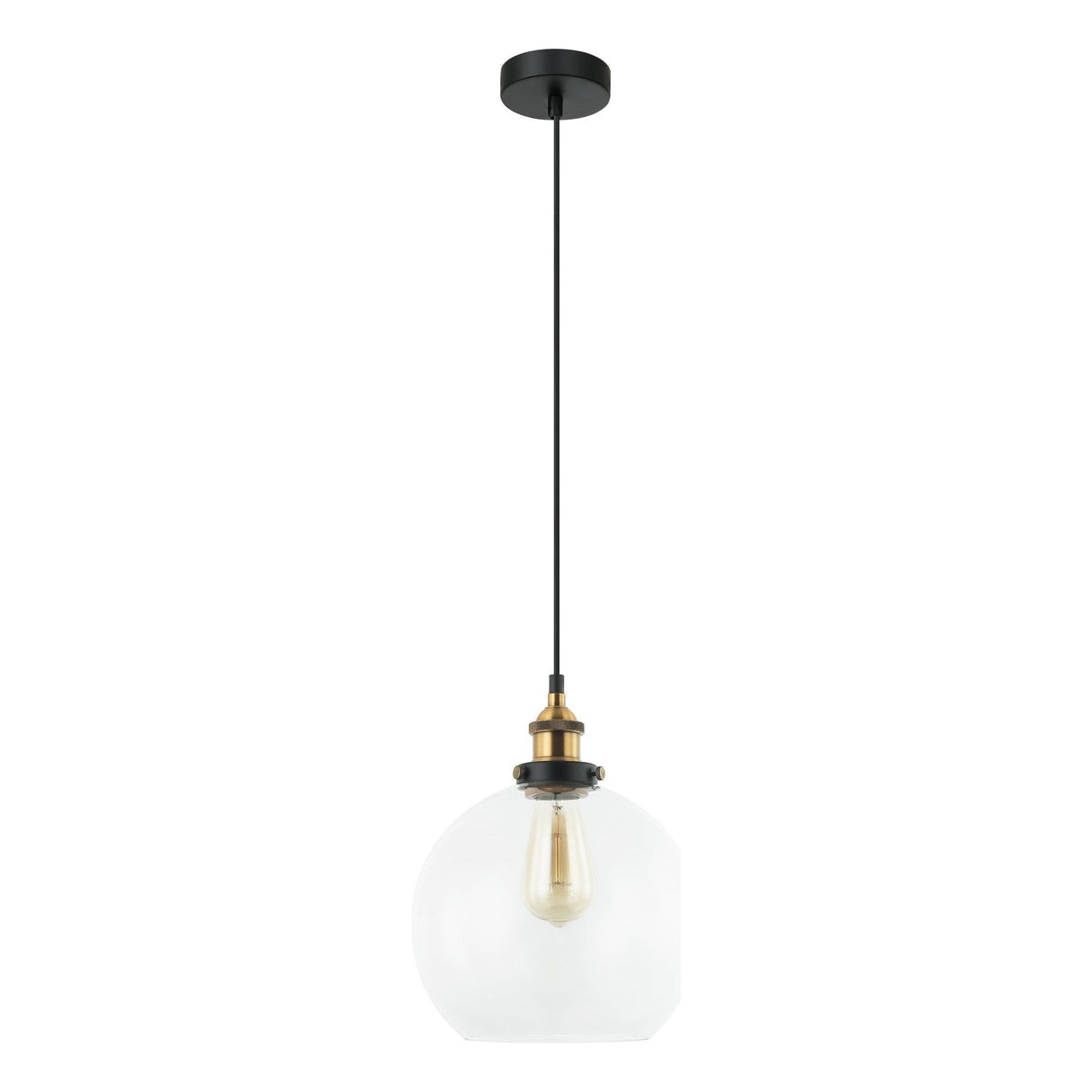 CLA PESINI Interior Wine Glass with Antique Brass/ Chrome Highlight Pendant Lights