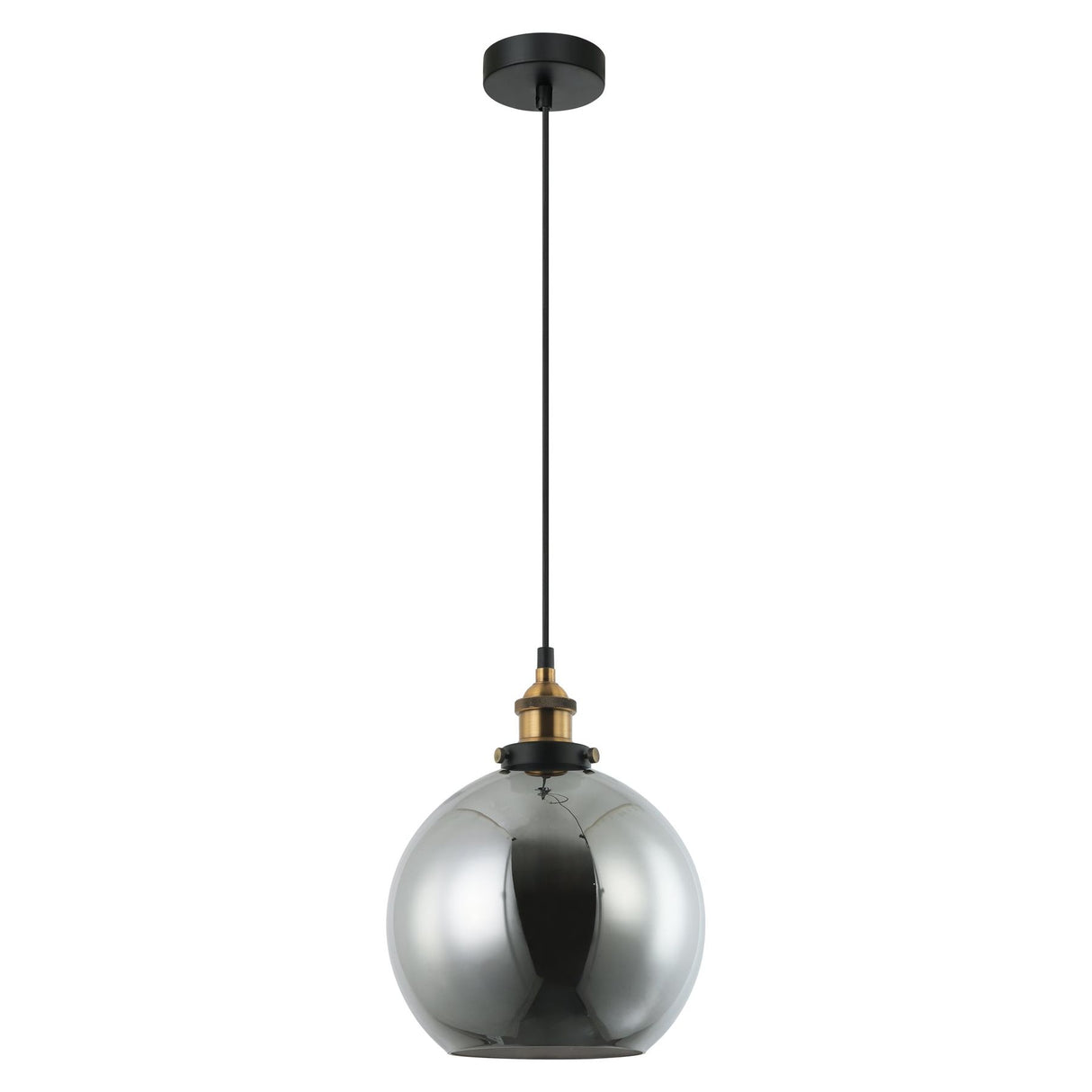 CLA PESINI Interior Wine Glass with Antique Brass/ Chrome Highlight Pendant Lights