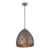 CLA SARI Interior Embossed Ellipse Pendant Lights