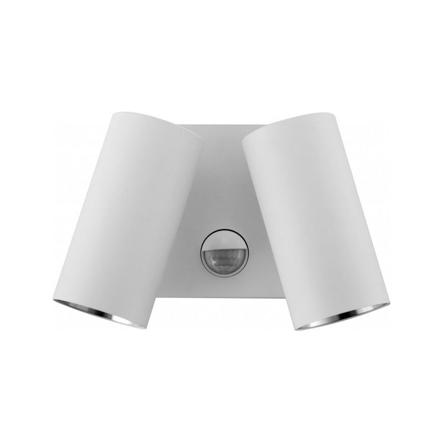 CLA SEC Exterior LED Tri-CCT Double Adjustable Sensor Wall Pillar Lights