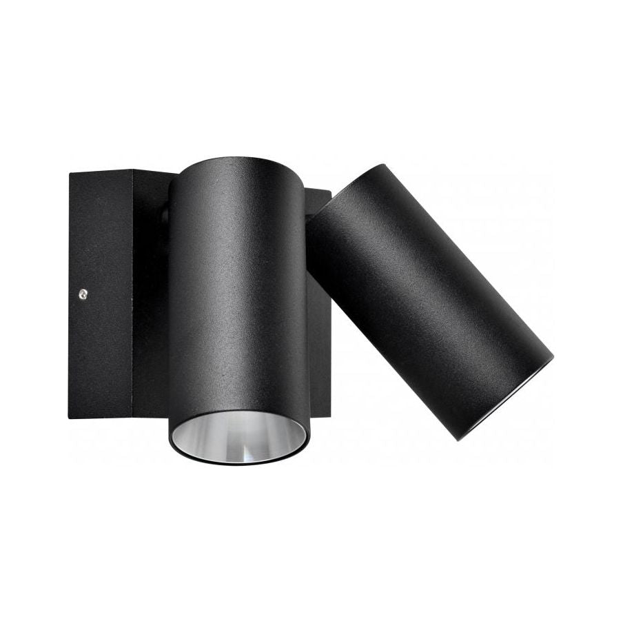 CLA SEC Exterior LED Tri-CCT Double Adjustable Wall Pillar Lights