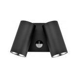 CLA SEC Exterior LED Tri-CCT Double Adjustable Sensor Wall Pillar Lights