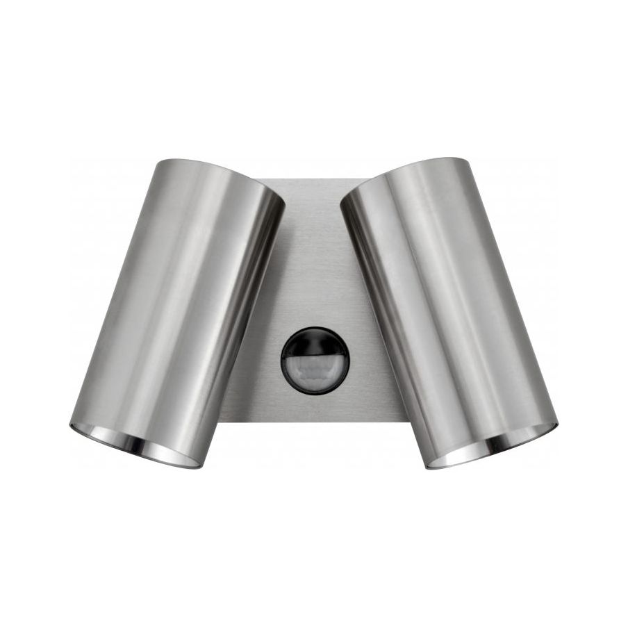 CLA SEC Exterior LED Tri-CCT Double Adjustable Sensor Wall Pillar Lights