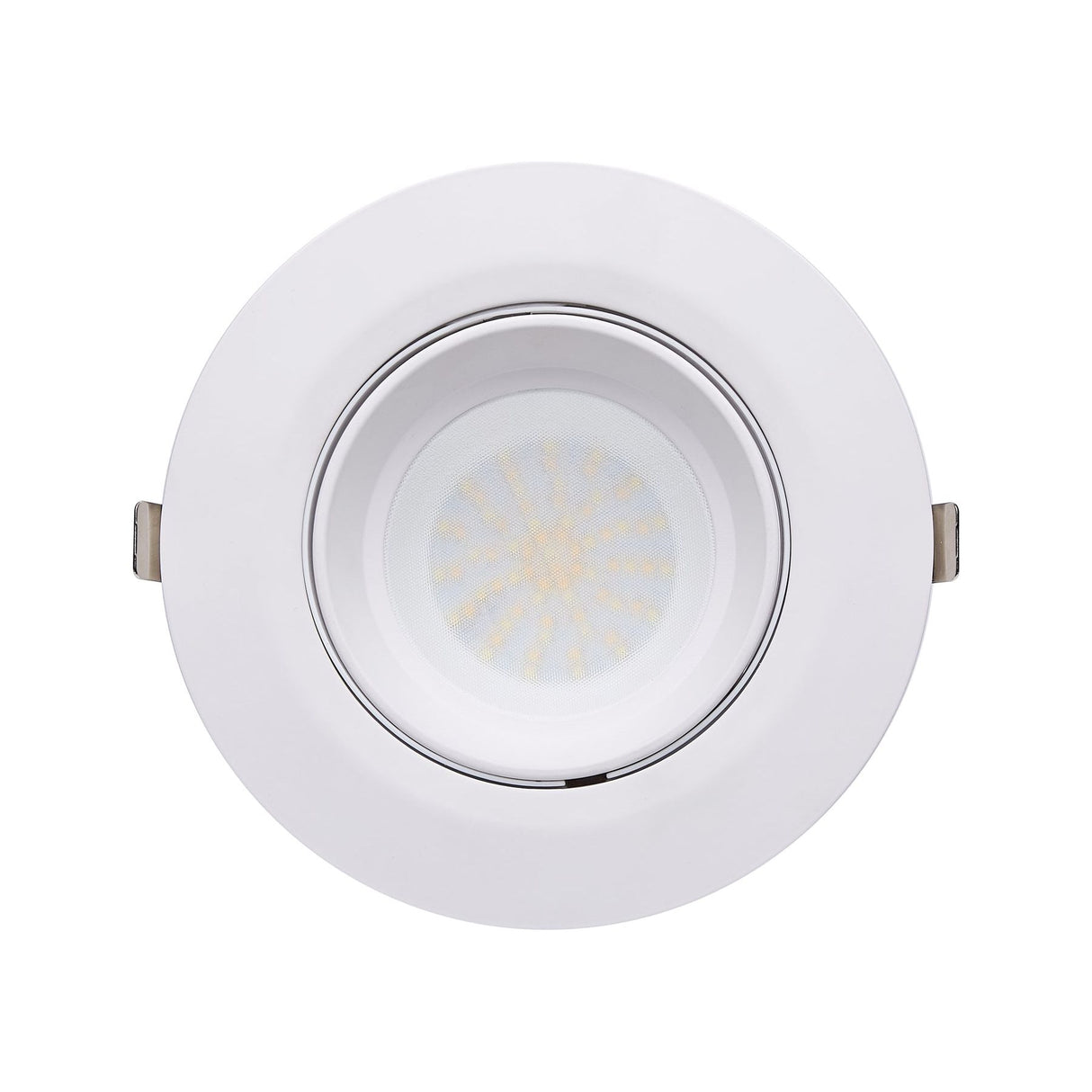 CLA LED Dual Power 28W / 38W Tri-CCT Gimbal White Recessed Shop Lighter