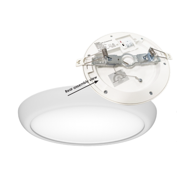 SAL FRISBEE SL2104TC 8/25W Low Profile LED Oyster Light