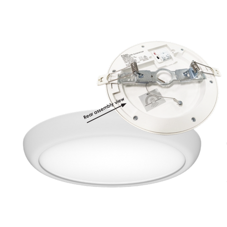 SAL FRISBEE SL2104TC 8/25W Low Profile LED Oyster Light