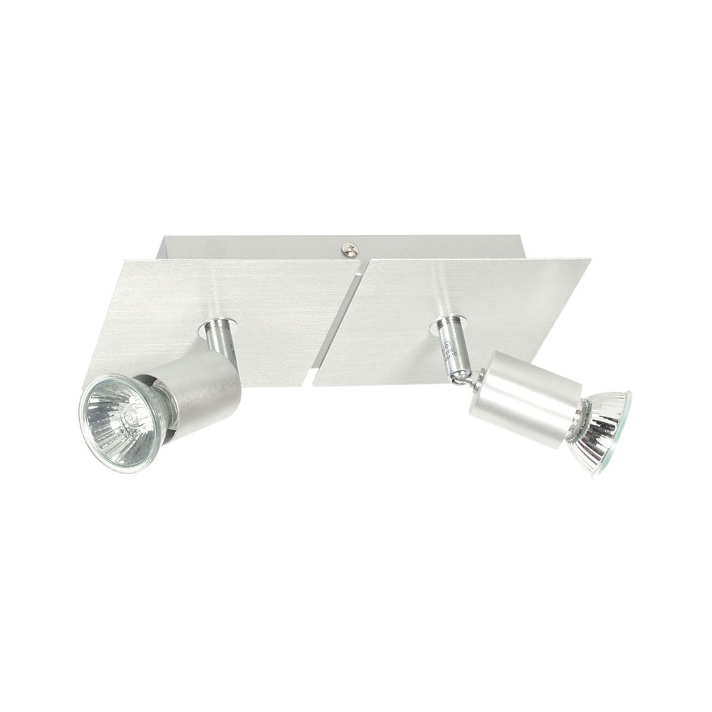 Oriel Lighting Form 2LT 240v GU10 Aluminium Spotlight