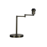 Oriel Lighting Kingston Swing Arm Table Lamp Base Ant Brass