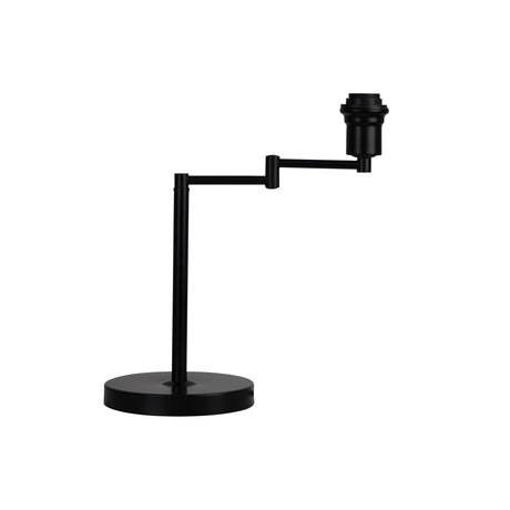 Oriel Lighting Kingston Swing Arm Table Lamp Base Black