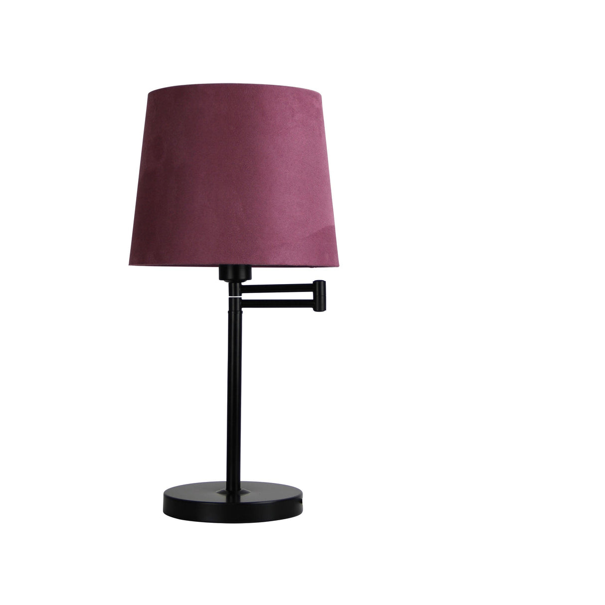 Oriel Lighting Kingston Swing Arm Table Lamp Base Black