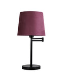 Oriel Lighting Kingston Swing Arm Table Lamp Base Black