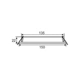 CLA LED Dimmable Ultra Slim Tri-CCT Recessed Downlights Round