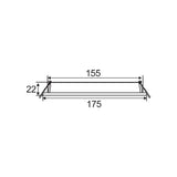 CLA LED Dimmable Ultra Slim Tri-CCT Recessed Downlights Round