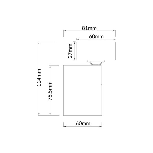 CLA SPOT Interior GU10 Surface Mounted Spot Lights