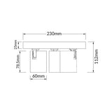 CLA SPOT Interior GU10 Surface Mounted Spot Lights