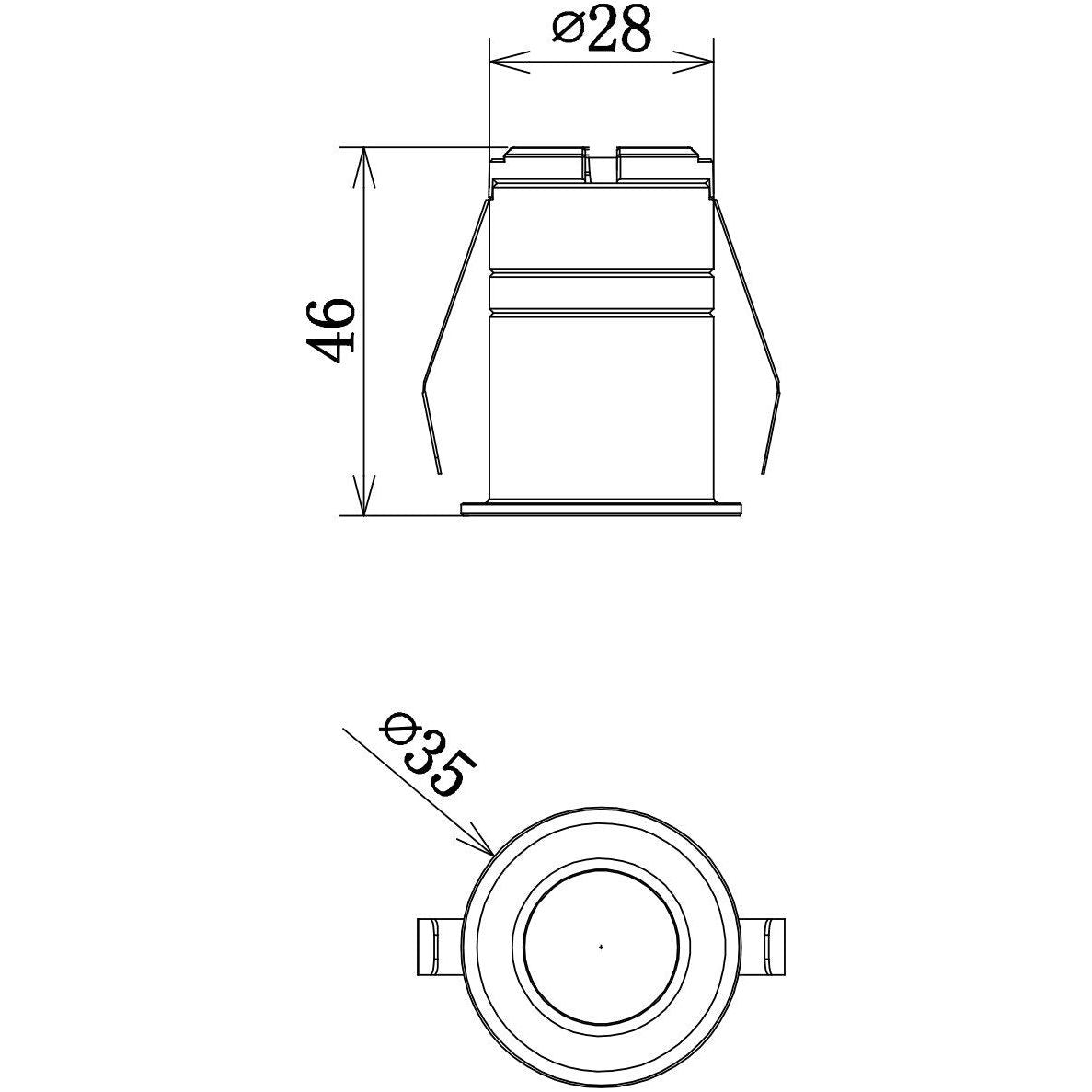 SAL Star Spot II S9362 3W IP54 LED downlight