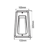 CLA STE Exterior LED Recessed Wall Lights IP54