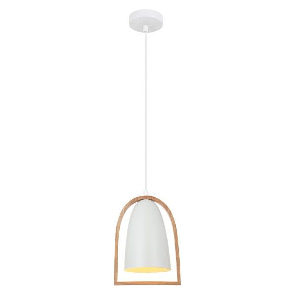 CLA Swing Ellipse Wood Frame Pendant Light