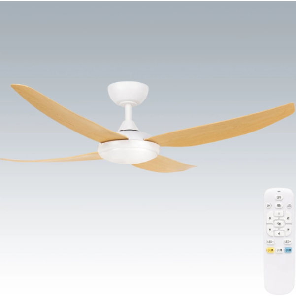 Brillant AMARI 52in 4-Blade DC Ceiling Fan with LED CCT Light