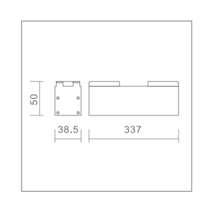 3A Lighting Magnetic LED 12W Track Light 601211