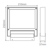 Domus FLASH 20W LED Floodlight IP65 240V Black