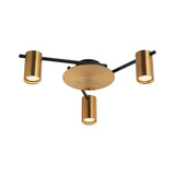 CLA TACHE Interior Spot Ceiling Lights with Adjustable Antique Brass Heads