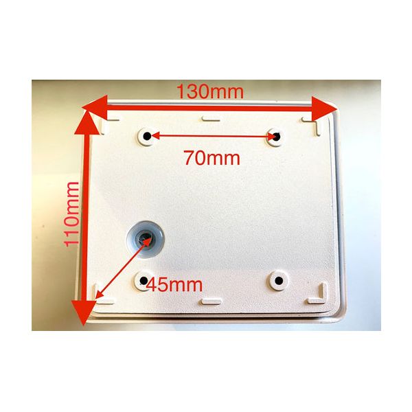 CLA TOCA Exterior LED Surface Mounted Adjustable Lens Covers Up/Down Lights IP65